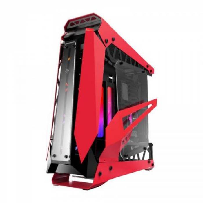 Carcasa Raijintek NYX PRO Red, Fara Sursa