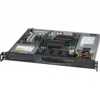 Carcasa Server Supermicro CSE-512F-600B, 600W