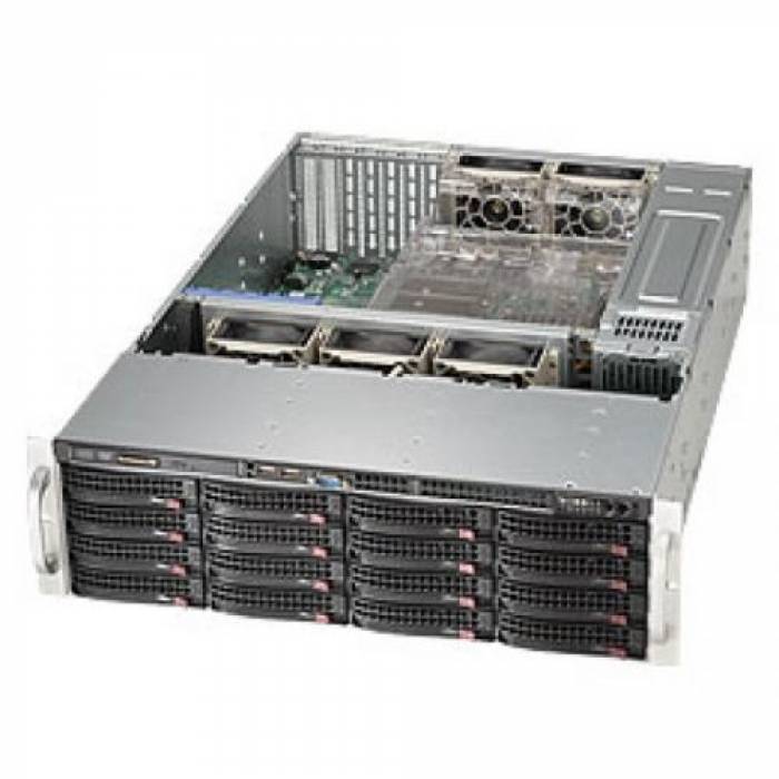 Carcasa Server Supermicro CSE-836BE26-R1K28B, 1280W