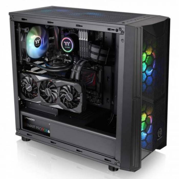 Carcasa Thermaltake Commander C35 TG ARGB, Fara sursa