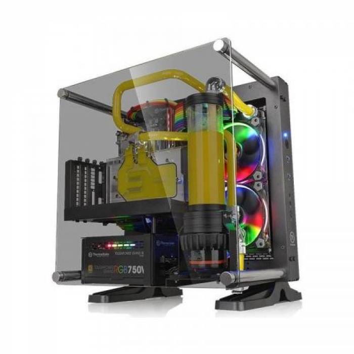 Carcasa Thermaltake Core P1 Tempered Glass, Fara sursa