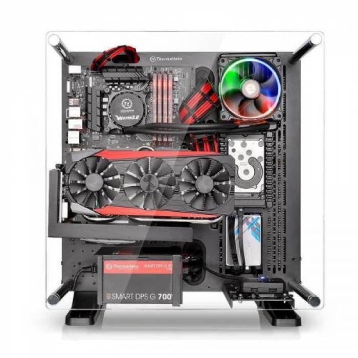 Carcasa Thermaltake Core P3 Tempered Glass, Fara sursa