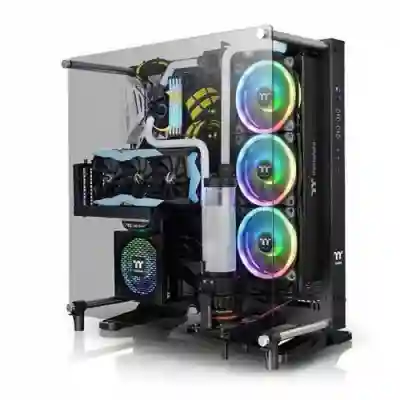 Carcasa Thermaltake Core P5 Tempered Glass V2 Black Edition, Fara sursa