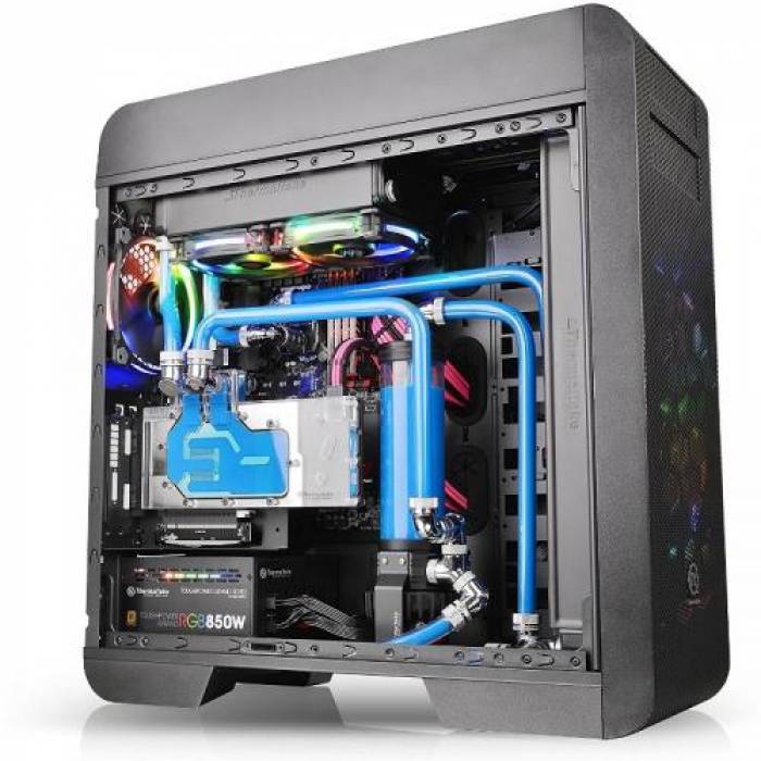 Carcasa Thermaltake Core V71 Black Tempered Glass, Fara sursa