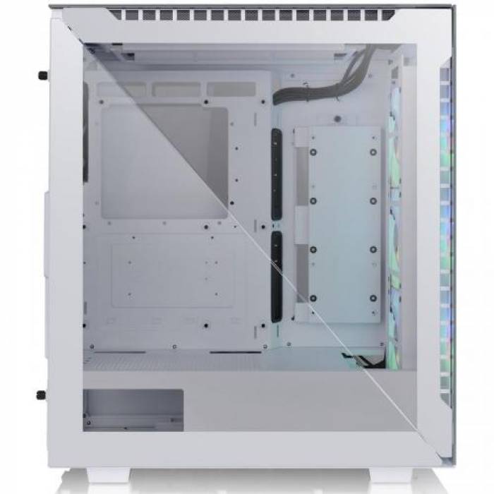 Carcasa Thermaltake Divider 500 Tempered Glass White, Fara sursa