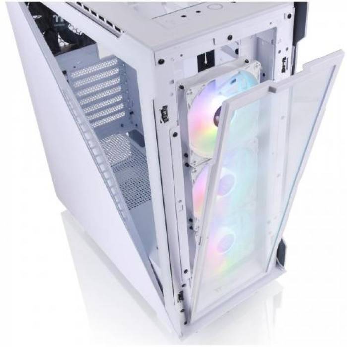 Carcasa Thermaltake Divider 500 Tempered Glass White, Fara sursa