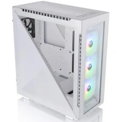 Carcasa Thermaltake Divider 500 Tempered Glass White, Fara sursa