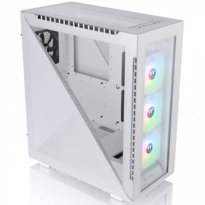 Carcasa Thermaltake Divider 500 Tempered Glass White, Fara sursa