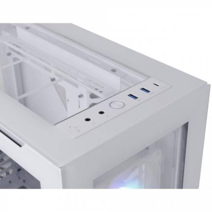 Carcasa Thermaltake Divider 500 Tempered Glass White, Fara sursa