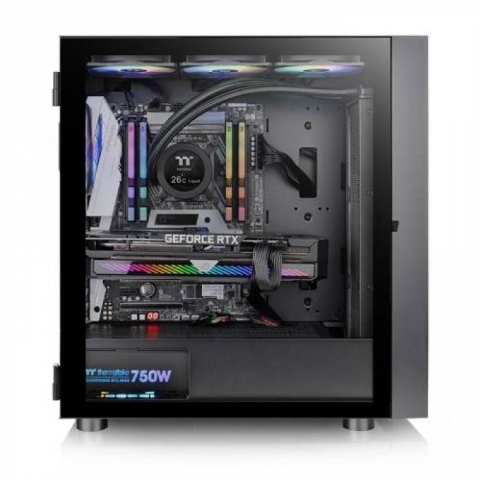 Carcasa Thermaltake H570 TG ARGB, Fara sursa