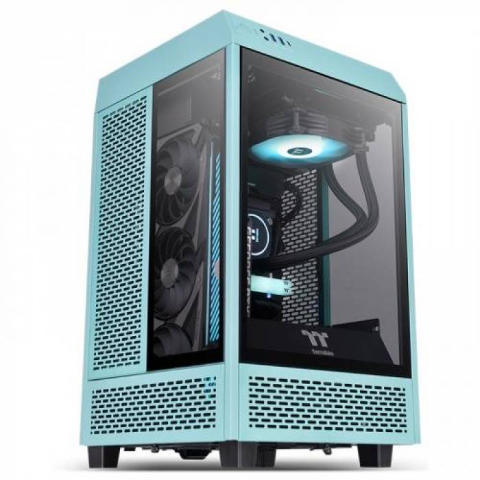 Carcasa Thermaltake The Tower 100 Turquoise, Fara sursa