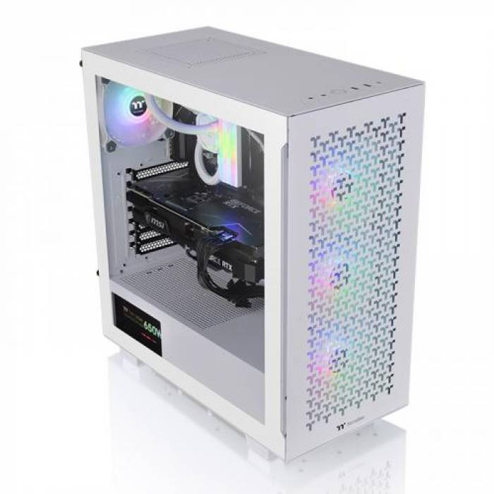 Carcasa Thermaltake V350 TG ARGB Air Snow, Fara sursa