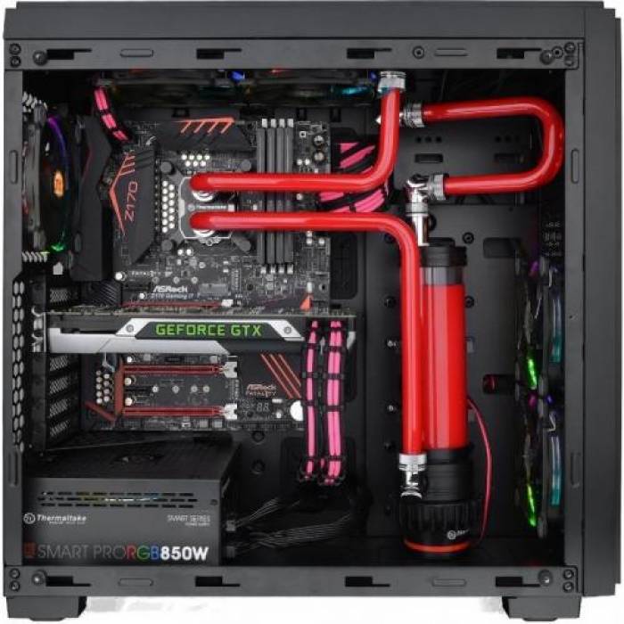 Carcasa Thermaltake Versa C23 Tempered Glass RGB Edition, Fara sursa