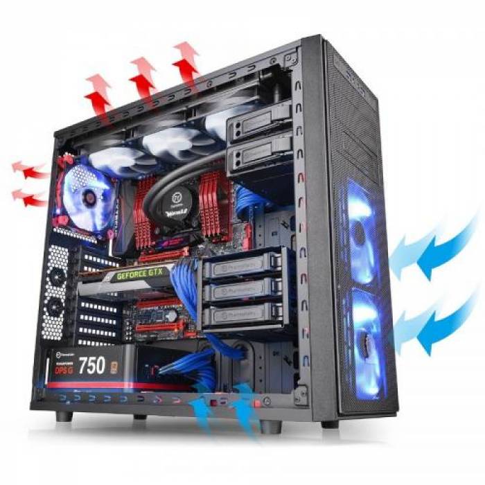 Carcasa Thermaltake Versa H34, fara sursa