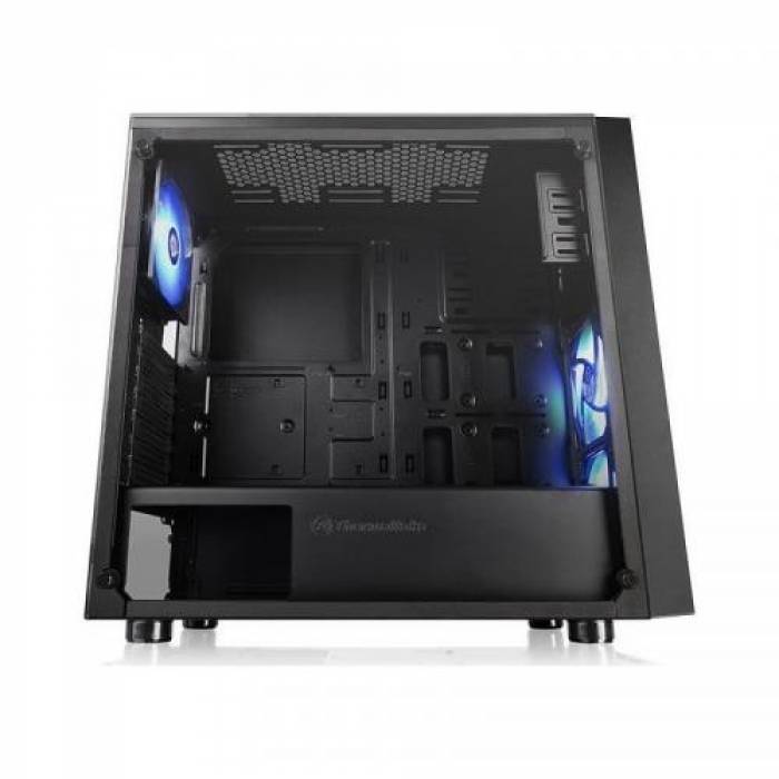 Carcasa Thermaltake Versa J22 Tempered Glass RGB, Fara sursa