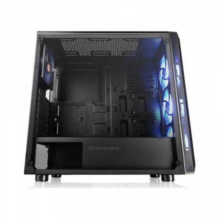 Carcasa Thermaltake Versa J23 Tempered Glass RGB, Fara sursa