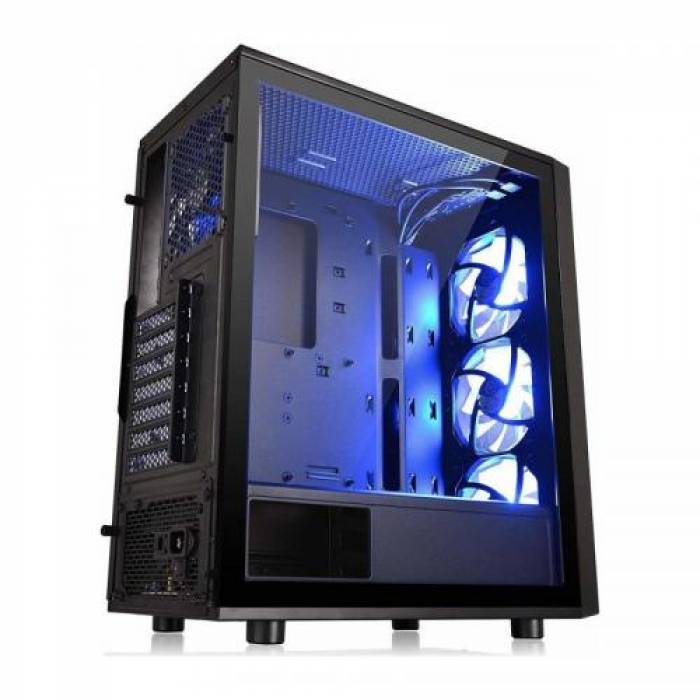 Carcasa Thermaltake Versa J25 Tempered Glass RGB, Fara sursa