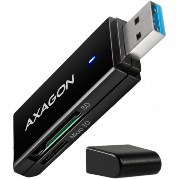 Card Reader Axagon CRE-S2N, Black