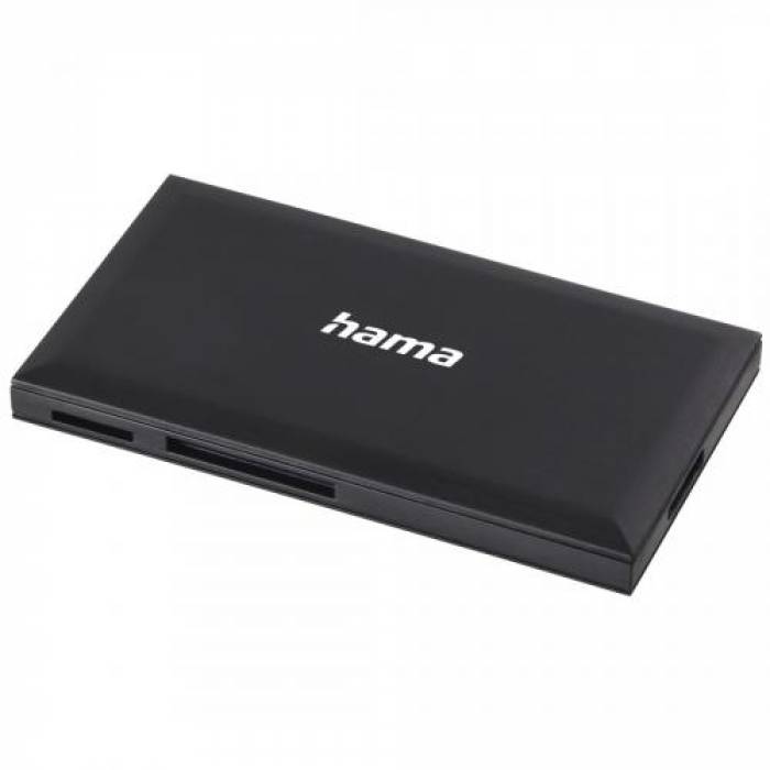 Card Reader Hama Multi-Card, USB 3.0 Tip A, Black Card Reader Hama Multi-Card, USB 3.0 Tip A, Black