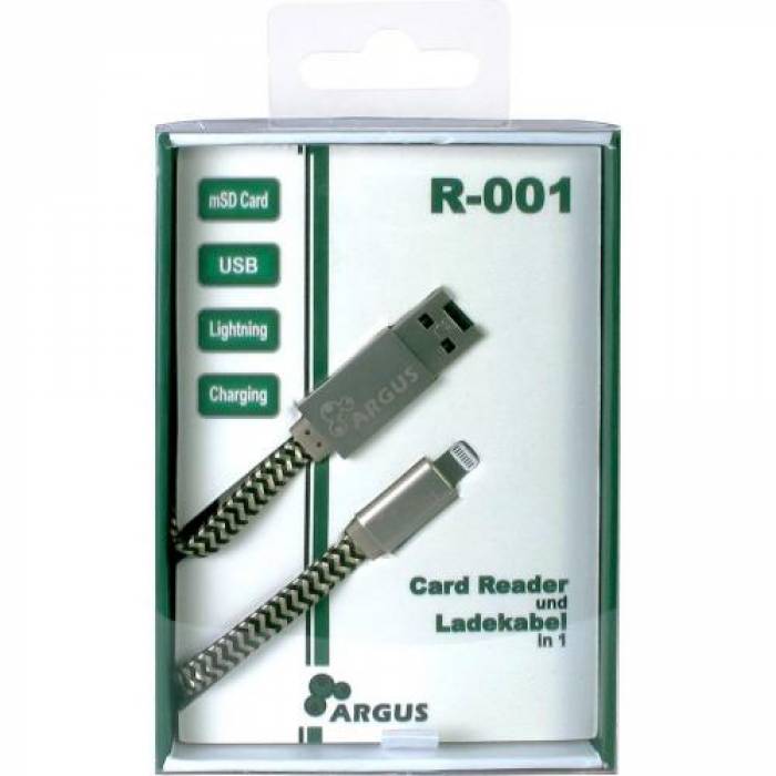 Card Reader Inter-Tech Argus R-001, USB 2.0 