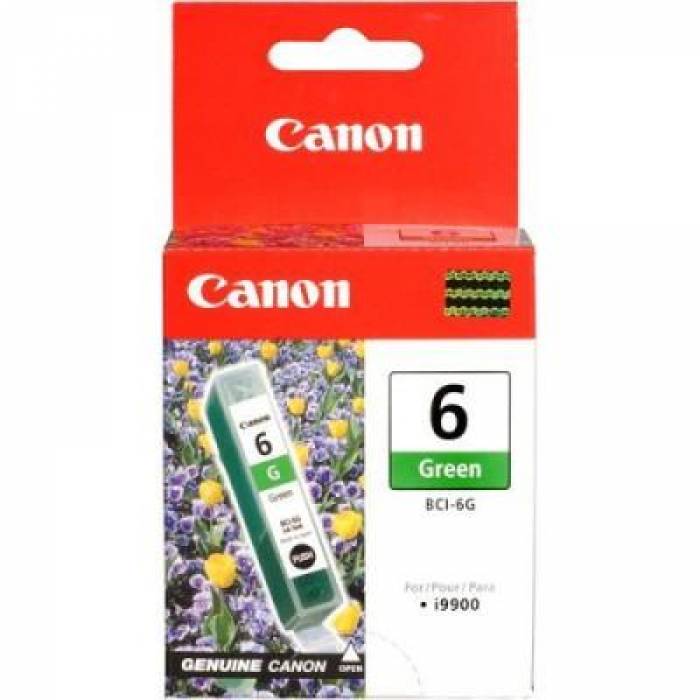 Cartus Cerneala Canon BCI-6G Green - BS9473A002AA