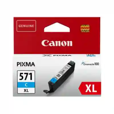 Cartus Cerneala Canon CLI-571C XL Cyan - BS0332C001AA