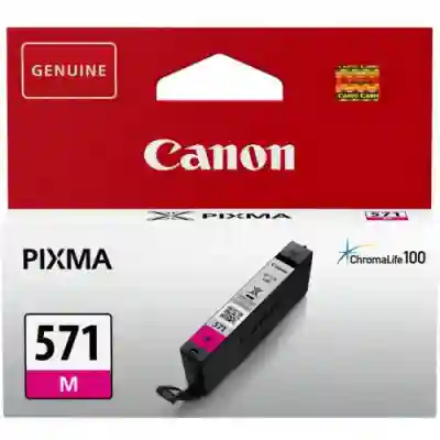 Cartus Cerneala Canon CLI-571M Magenta - BS0387C001AA