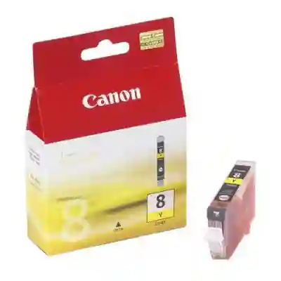 Cartus Cerneala Canon CLI-8Y Yellow - BS0623B001AA