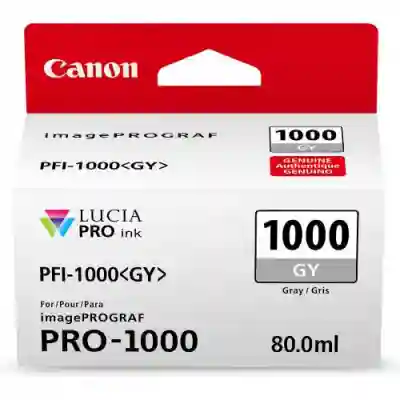 Cartus Cerneala CANON PFI-1000GY GREY - BS0552C001AA