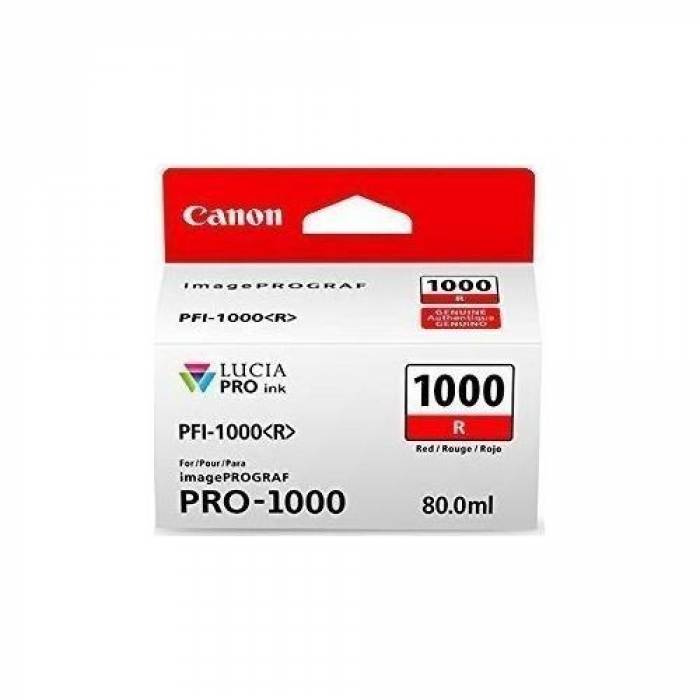 Cartus Cerneala CANON PFI-1000R RED - BS0554C001AA