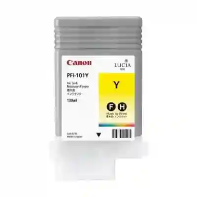 Cartus Cerneala Canon PFI-101 Yellow - CF0886B001AA