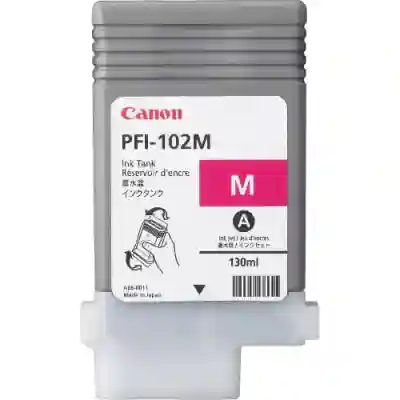 Cartus Cerneala Canon PFI-102 Magenta - CF0897B001AA