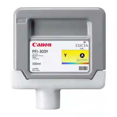 Cartus Cerneala Canon PFI-303Y Yellow - CF2961B001AA