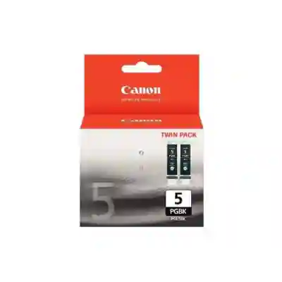 Cartus Cerneala Canon PGI-5BK Twin Pack Black - BS0628B030AA