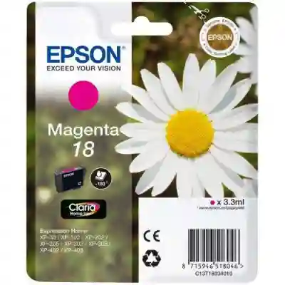 Cartus Cerneala Epson 18 Magenta - C13T18034010