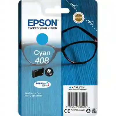 Cartus Cerneala Epson Cyan 408 C13T09J24010