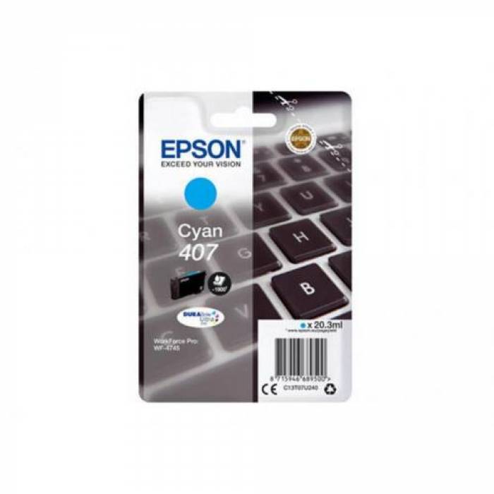 Cartus Cerneala Epson Cyan C13T07U240 