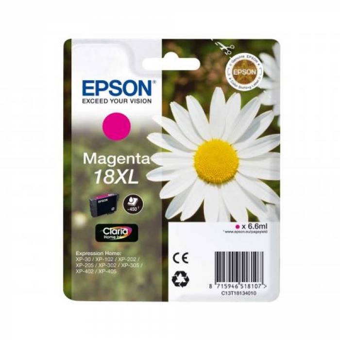 Cartus Cerneala Epson  Magenta 18XL - C13T18134010