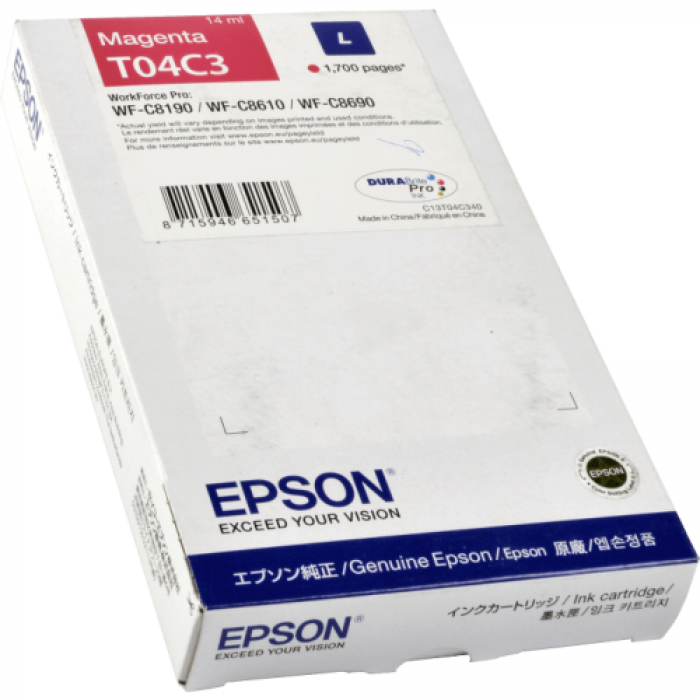 Cartus Cerneala Epson Magenta C13T04C340