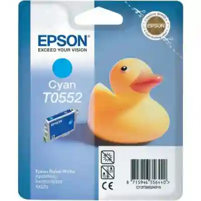 Cartus Cerneala Epson T0552 Cyan Ink - C13T05524010