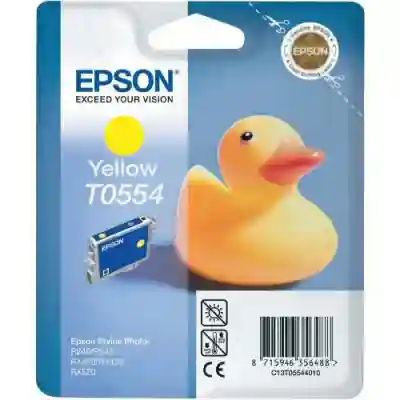 Cartus Cerneala Epson T0554 Yellow - C13T05544010