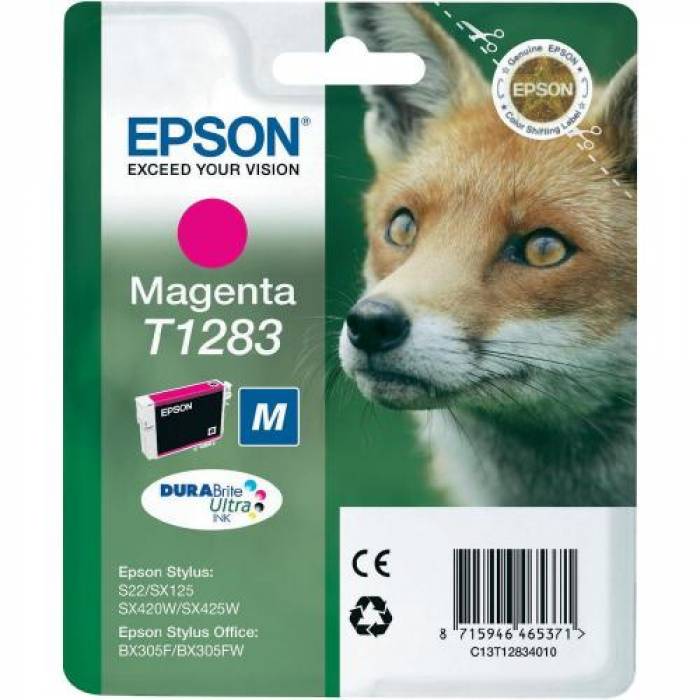 Cartus Cerneala Epson T1283 Magenta  C13T12834011