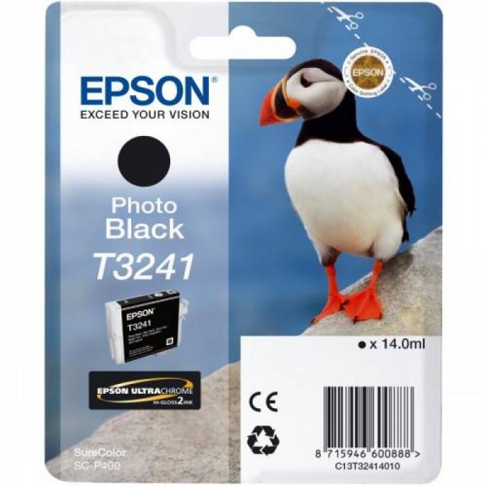 Cartus Cerneala Epson T3241 Black C13T32414010