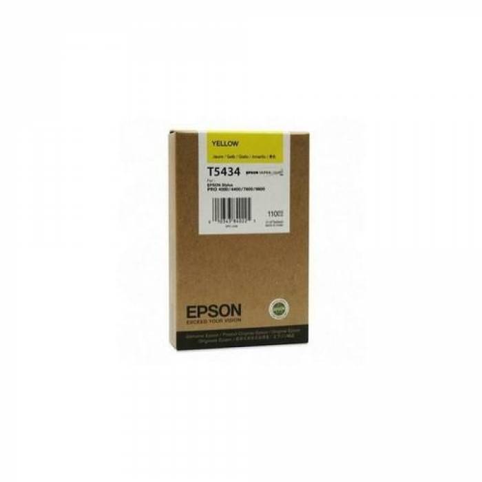 Cartus Cerneala Epson T5434 Yellow C13T543400