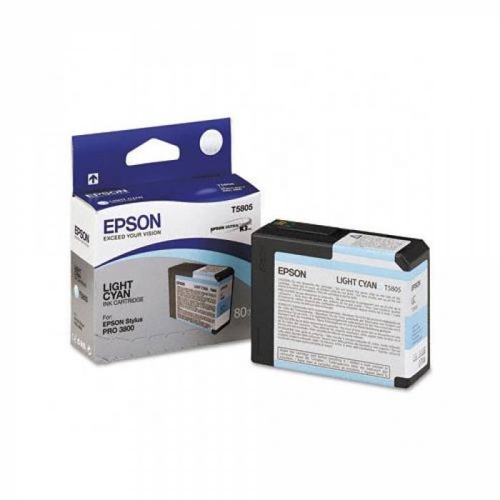 Cartus Cerneala Epson T5805 Light Cyan C13T580500