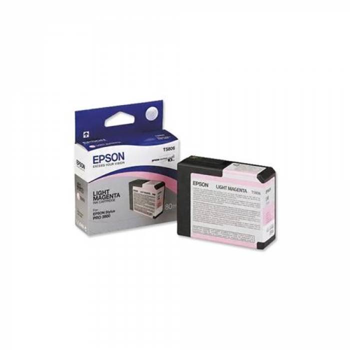 Cartus Cerneala Epson T5806 Light Magenta C13T580600
