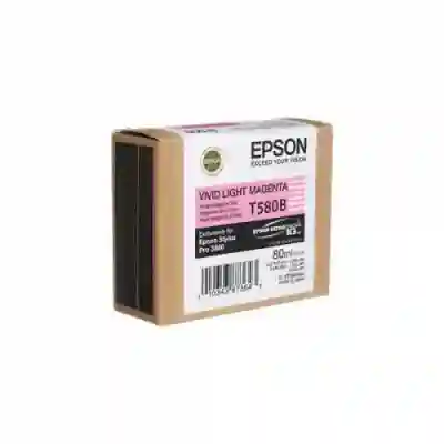 Cartus Cerneala Epson T580B Vivid Light Magenta C13T580B00