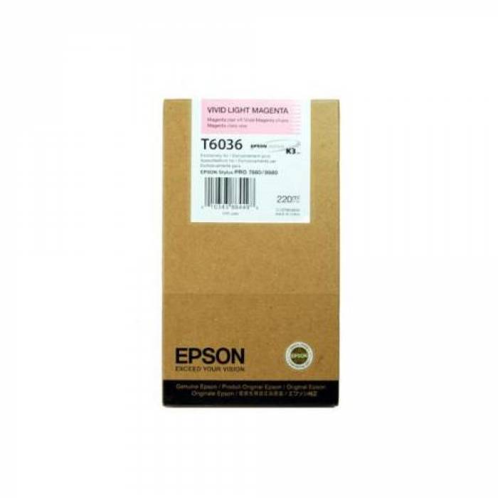 Cartus Cerneala Epson T6036 Vivid Light Magenta C13T603600