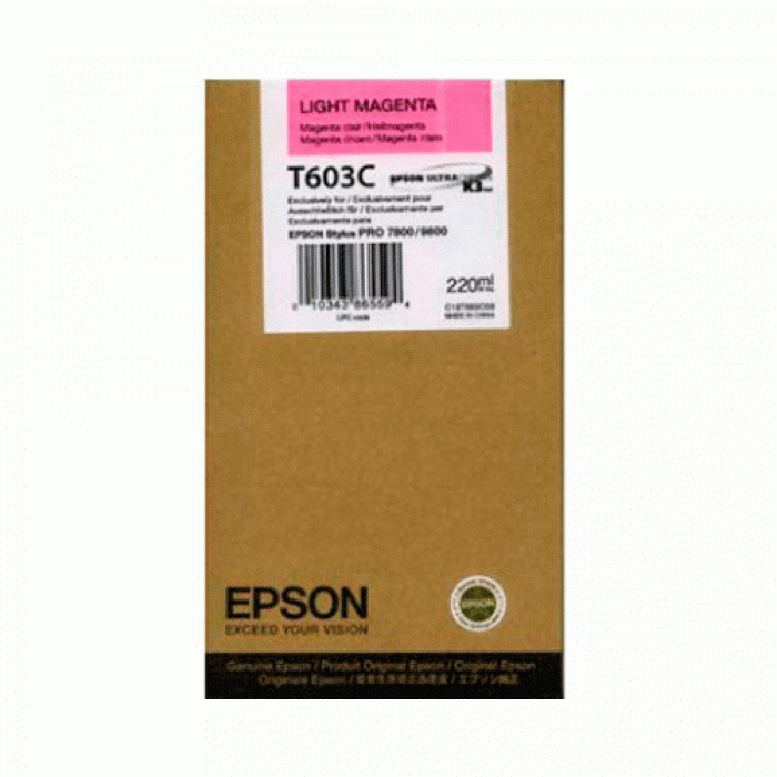 Cartus Cerneala Epson T603C Light Magenta C13T603C00