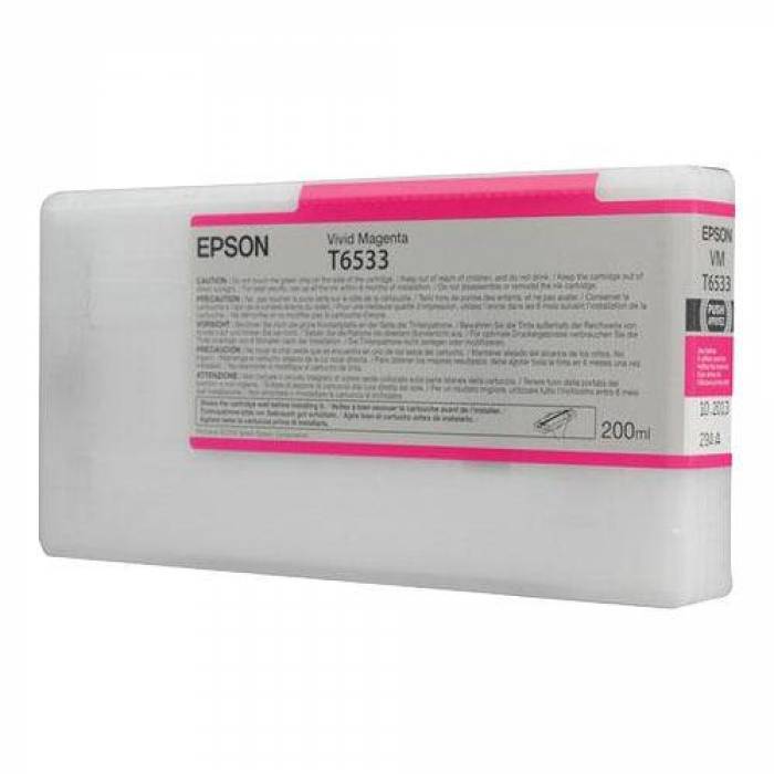 Cartus cerneala Epson T6533 Vivid Magenta C13T653300